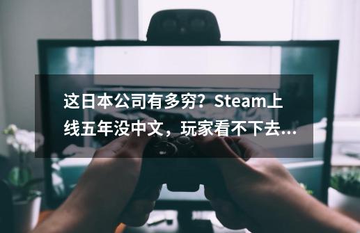 这日本公司有多穷？Steam上线五年没中文，玩家看不下去：帮你翻-第1张-游戏相关-泓泰