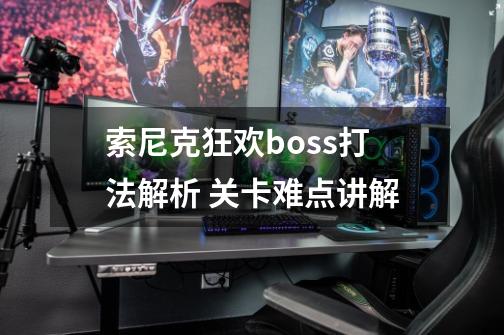 索尼克狂欢boss打法解析 关卡难点讲解-第1张-游戏相关-泓泰