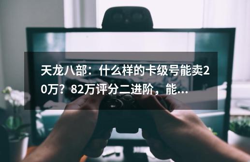 天龙八部：什么样的卡级号能卖20万？82万评分二进阶，能秒119！-第1张-游戏相关-泓泰