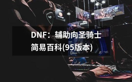 DNF：辅助向圣骑士简易百科(95版本)-第1张-游戏相关-泓泰