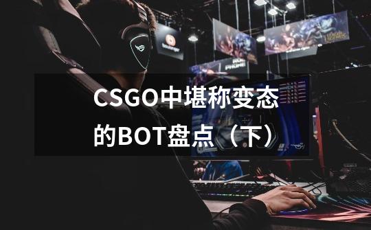 CSGO中堪称变态的BOT盘点（下）-第1张-游戏相关-泓泰