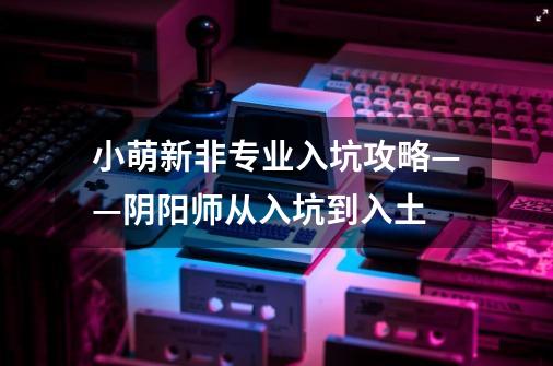 小萌新非专业入坑攻略——阴阳师从入坑到入土-第1张-游戏相关-泓泰