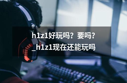 h1z1好玩吗？要吗？_h1z1现在还能玩吗-第1张-游戏相关-泓泰