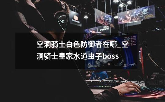 空洞骑士白色防御者在哪_空洞骑士皇家水道虫子boss-第1张-游戏相关-泓泰