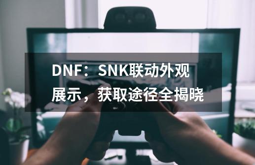 DNF：SNK联动外观展示，获取途径全揭晓-第1张-游戏相关-泓泰