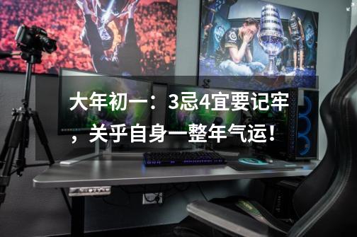 大年初一：3忌4宜要记牢，关乎自身一整年气运！-第1张-游戏相关-泓泰